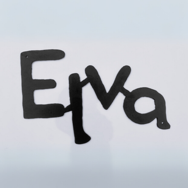 Skylt siffran elva ojämn
