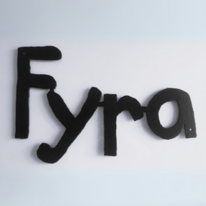 Skylt siffran fyra