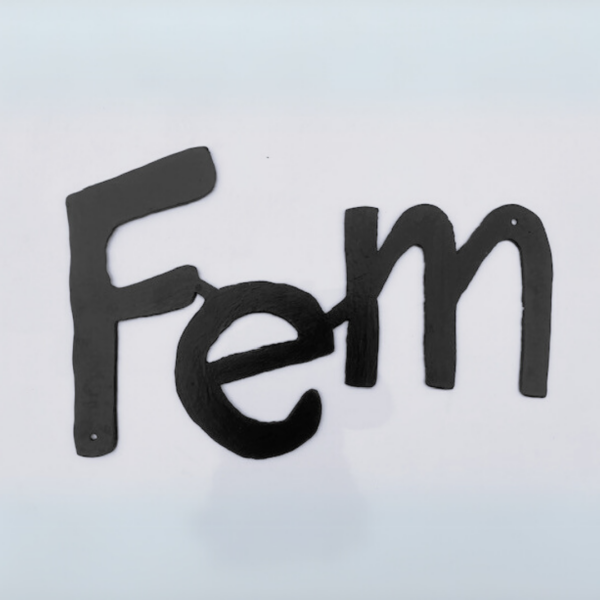Skylt siffran fem ojämn