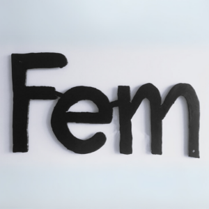 Skylt siffran fem rak